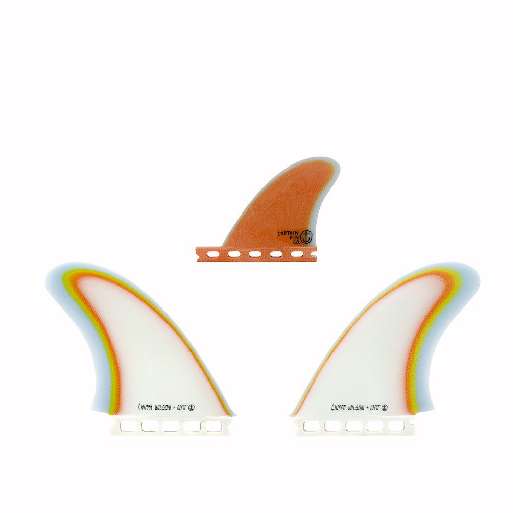 Captain Fin Co - Chippa Wilson + NPJ Twin Especial + Trailer - Large - Orange (Futures)