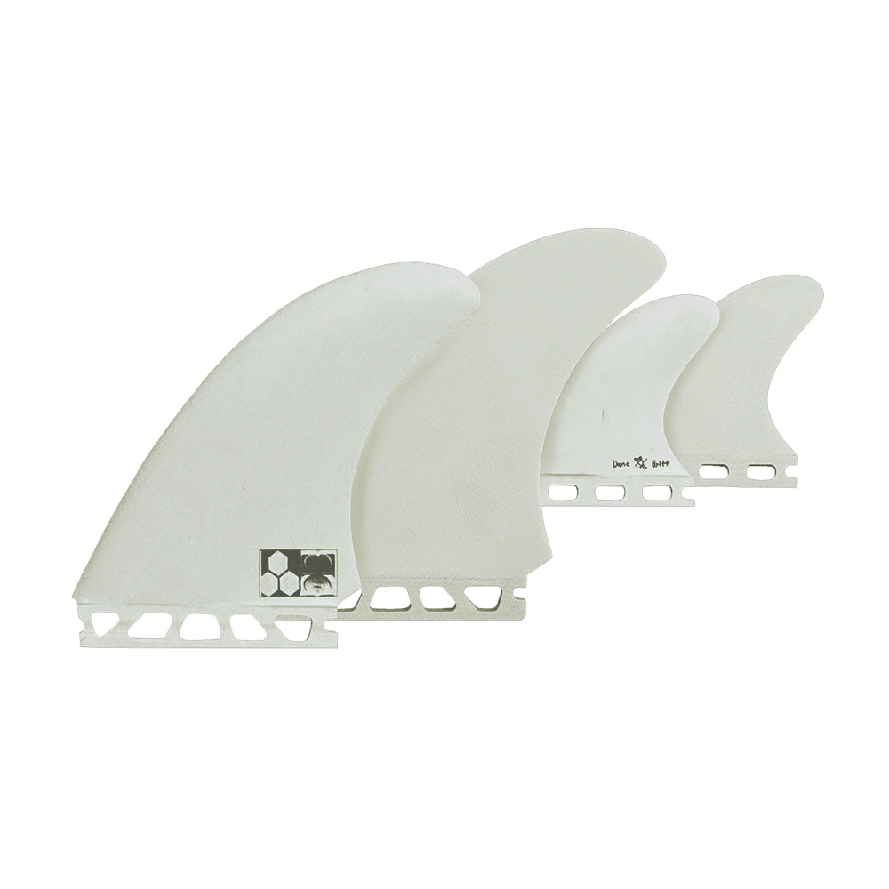 Captain Fin Co - Dane Reynolds Quad - Former Twad  - White (Futures)