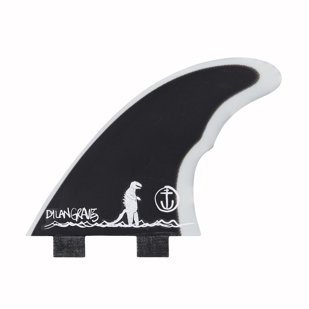 Captain Fin Co - Dylan Gravezilla Tri - Medium - Black (FCS)