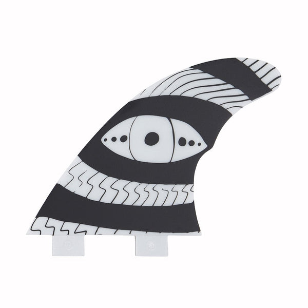 Captain Fin Co - Dylan Gravezilla Tri - Medium - Black (FCS)