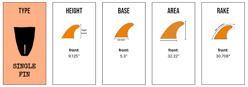 Captain Fin Co - Joel Tudor - 9.125 - Clear
