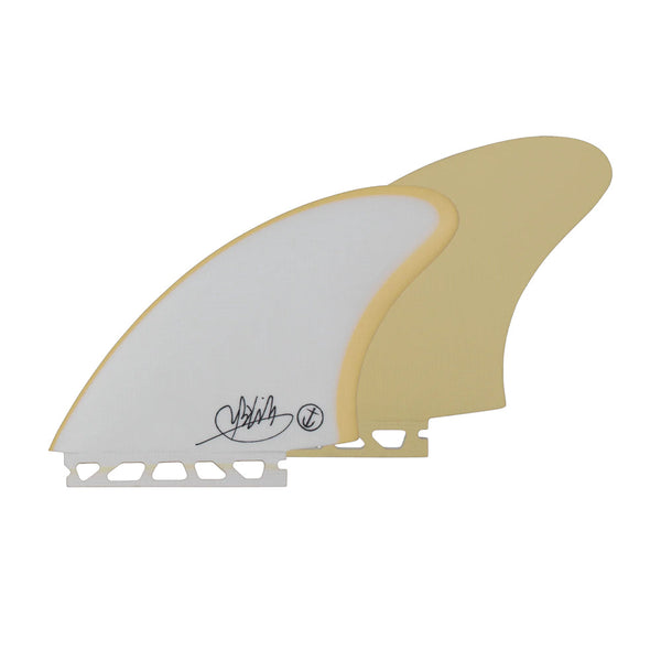 Captain Fin Co - Mikey February Twin Keel - Large - White (Futures)