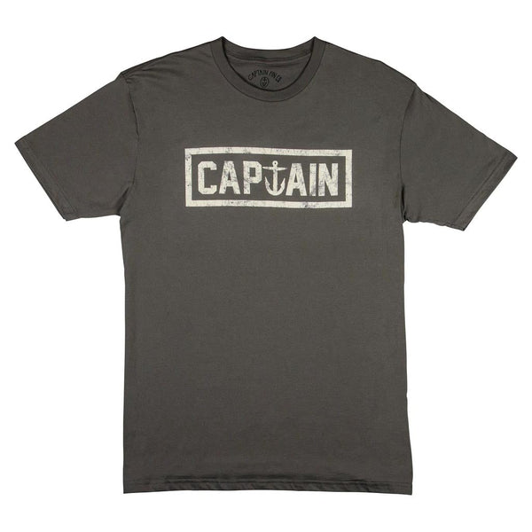 Captain Fin Co - Naval Captain Tee - Military Green