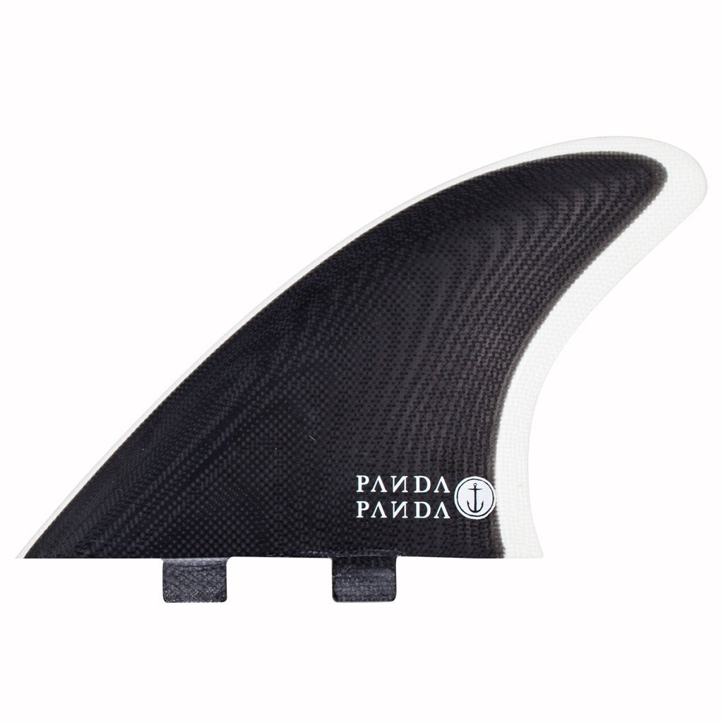 Captain Fin Co - Panda Twin Keel - Medium - Black/White (FCS)
