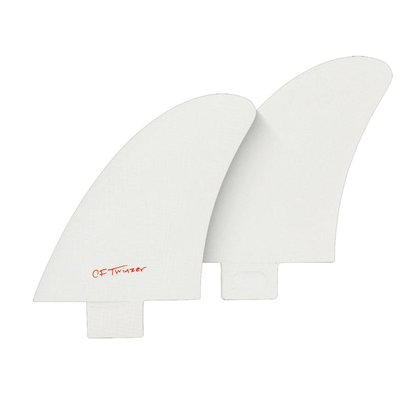 Captain Fin Co - CF Twinzer - White (FCS)