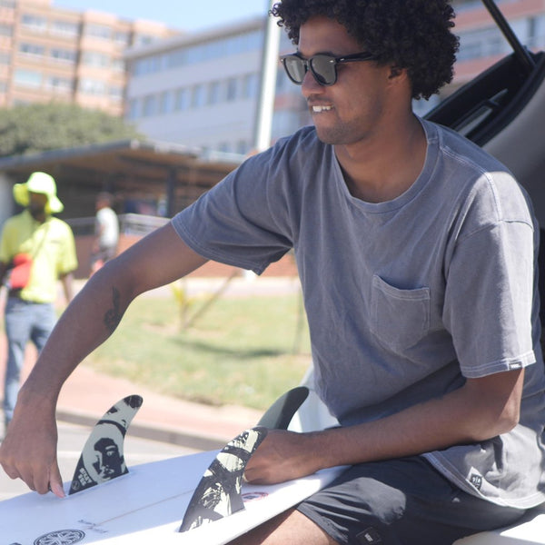 Captain Fin Co - Mikey February Tri - Medium - Black (Snap-In/FCS II)