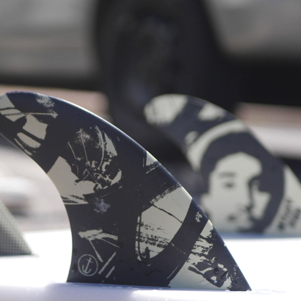 Captain Fin Co - Mikey February Tri - Medium - Black (Futures)