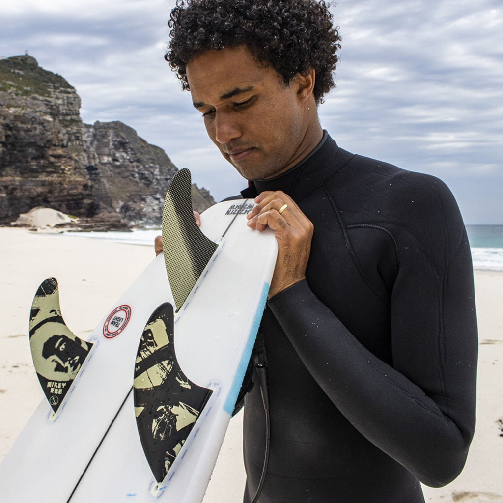 Captain Fin Co - Mikey February Tri - Medium - Black (Snap-In/FCS II)