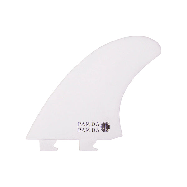 Captain Fin Co - Panda Twin + Trailer - Large - White/Pink (Snap-In / FCS II)