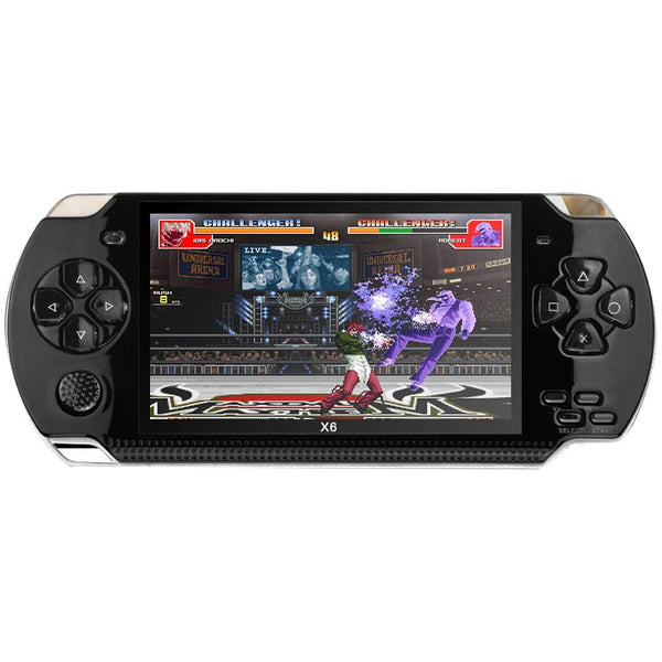 X6 4.3 inch Screen Retro Portable Game Console with 3MP Camera, Built-in 10000 Games, Supports E-book / Recording / Music Playing / Video Playing