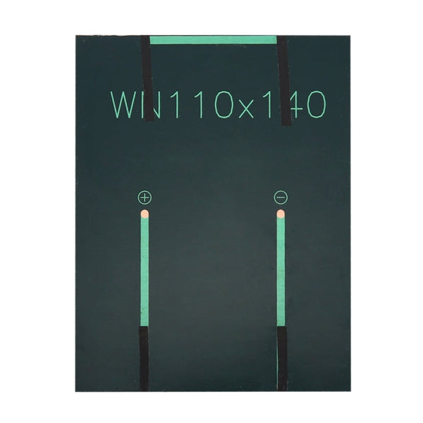 18V 1.5W 80mAh DIY Sun Power Battery Solar Panel Module Cell, Size: 110 x 140mm, 18V 1.5W 80mAh 110 x 140mm