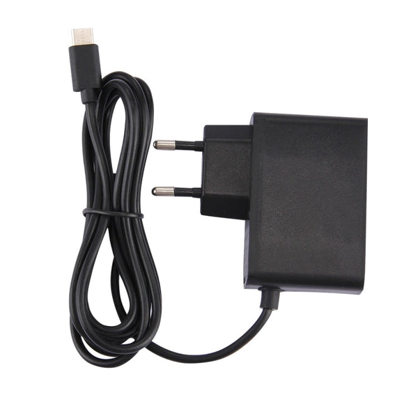 For Nintendo Switch NS Game Console Wall Adapter Charger Charger Adapter Charging Power, DC 5V, Cable Length: 1.5m, EU Plug(Black), For Switch  NS EU Plug