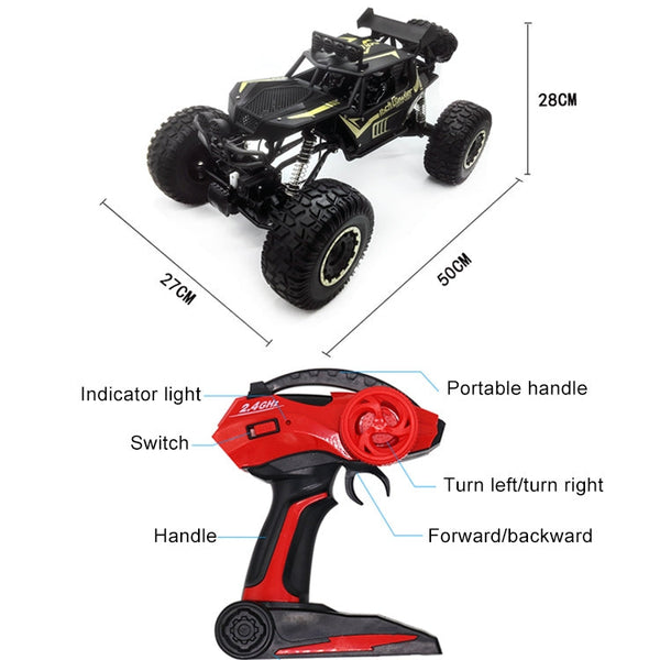 1:8 Alloy Remote Control Climbing Car Off-road Vehicle Toy