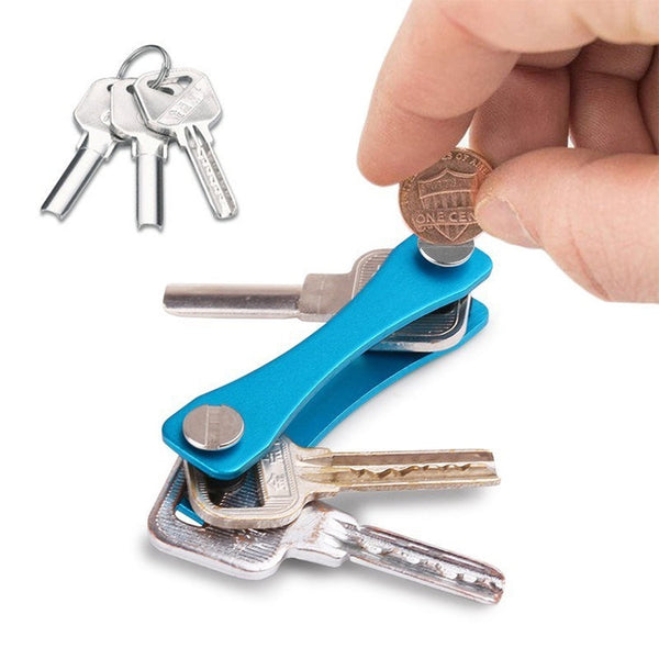 Portable Metal Key Storage Clip