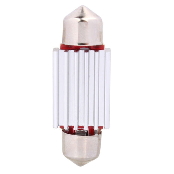 2 PCS Festoon 36mm 2W 160LM White Light 16 LED SMD 4014 Error Free License Plate Lights Car Light Bulb