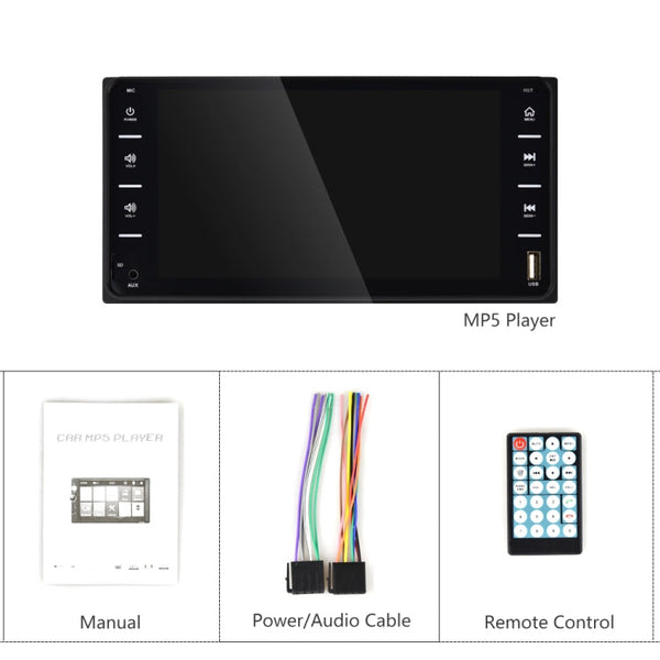 848V 16 7 inch Multi-touch Screen Car GPS Navigator, Support TF Card / USB / AUX / MP5 Player / Android & iPhone Mirror Links