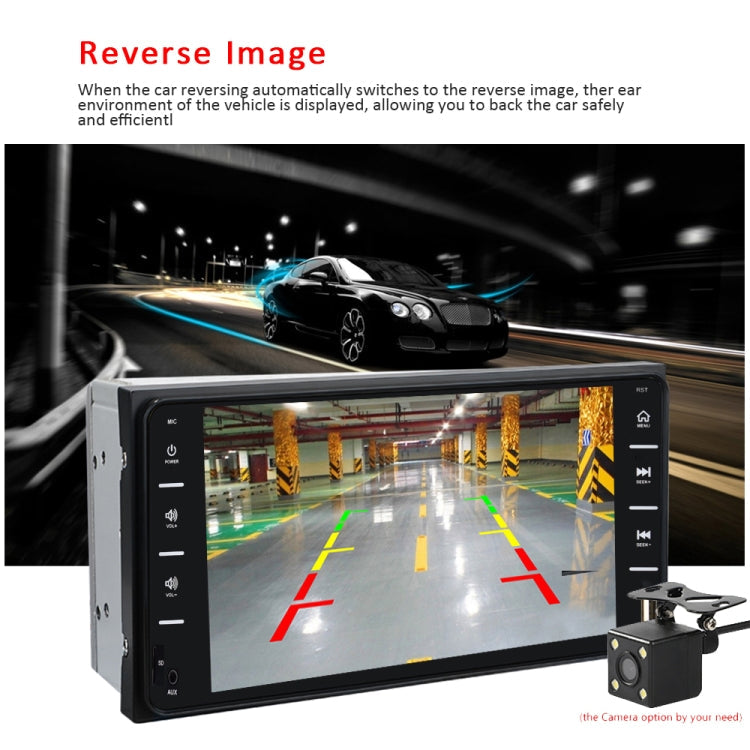 848V 16 7 inch Multi-touch Screen Car GPS Navigator, Support TF Card / USB / AUX / MP5 Player / Android & iPhone Mirror Links