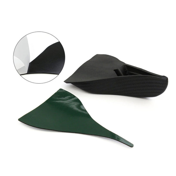 7 PCS Universal Car Eagle Claw Style Shark Fin Diffuser Vortex Generator Roof Spoiler