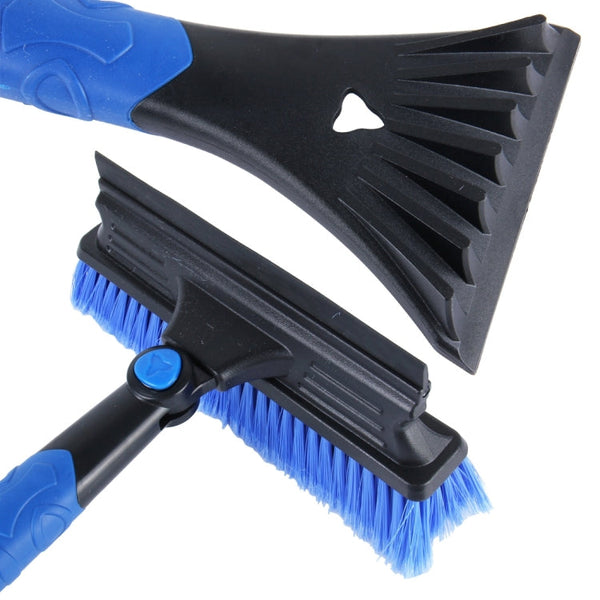 2 in 1 Car High-strength Scalable Removable Snow Shovel with Snow Frost Broom Brush And Ice Scraper