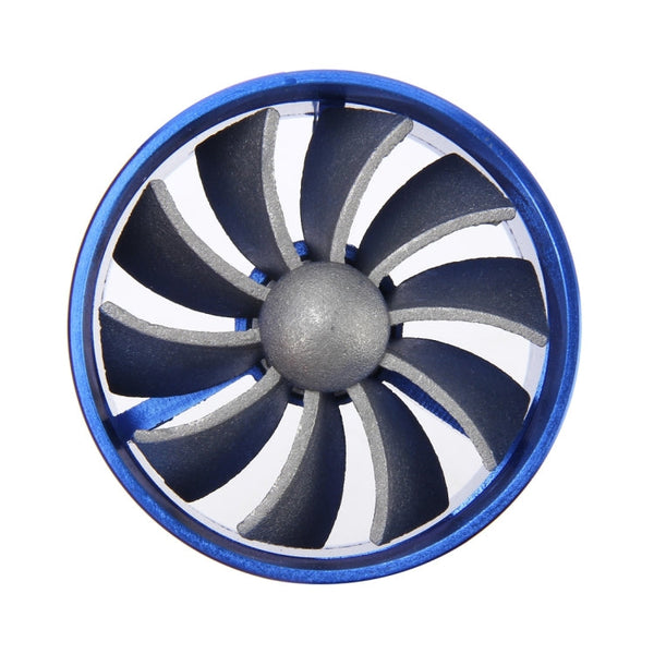 Car Stainless Universal Supercharger F1-Z Single Side Turbine Air Intake Fuel Saver Turbo Turboing Charger Fan Set kit, Single Side