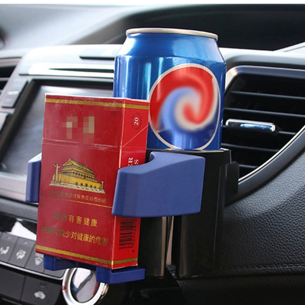SHUNWEI SD-1027 Car Auto Multi-functional ABS Air Vent Drink Holder Bottle Cup Holder Phone Holder Mobile Mount, SD-1027(Black), SD-1027(Red)