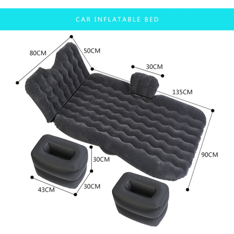 Universal Car Travel Inflatable Mattress Air Bed Camping Back Seat Couch, Size: 90 x 135cm