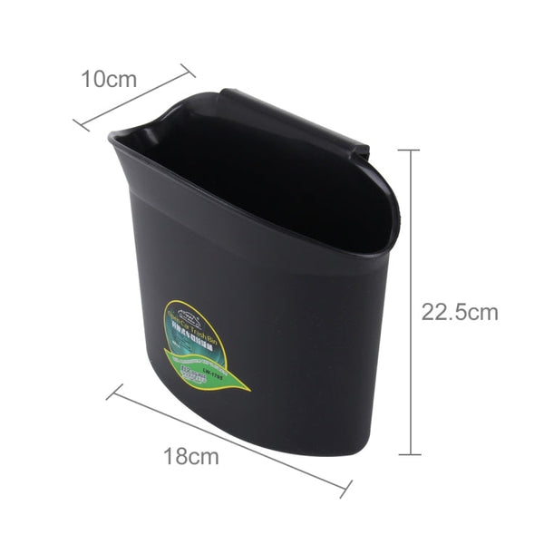 2.0L LW-1795 Universal Open Car Trash Bin with Hanger Clip