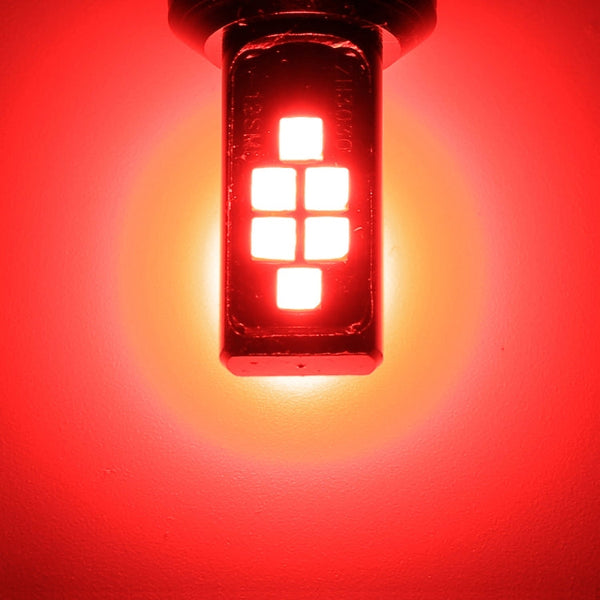 2 PCS 1157 DC9-16V / 3.5W Car Auto Brake Lights 12LEDs SMD-ZH3030 Lamps, with Constant Current