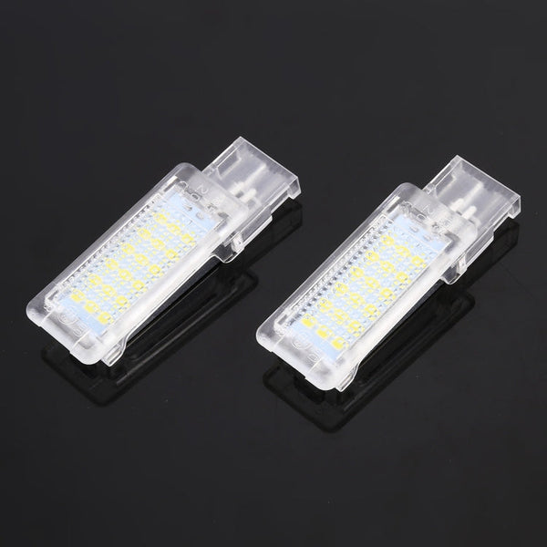 2 PCS DC12V / 1.5W / 6000K / 100LM Car Foot Nest Lights Footwell Lamp Seat Lamp 18LEDs SMD-3528 Lamps for Volkswagen