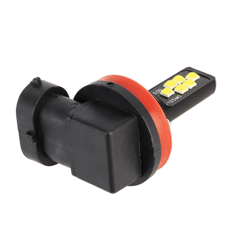 2 PCS H11 DC9-16V / 3.5W / 6000K / 320LM Car Auto Fog Light 12LEDs SMD-ZH3030 Lamps, with Constant Current