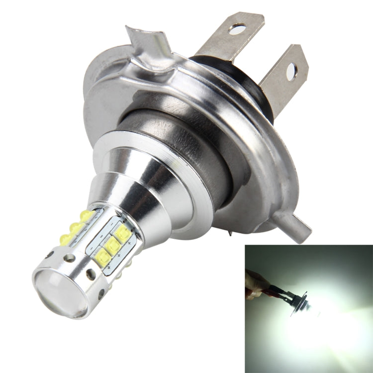 H4 50W 500 LM 6000K Car Fog Light with 16 CREE Lamps, DC 12V-24V
