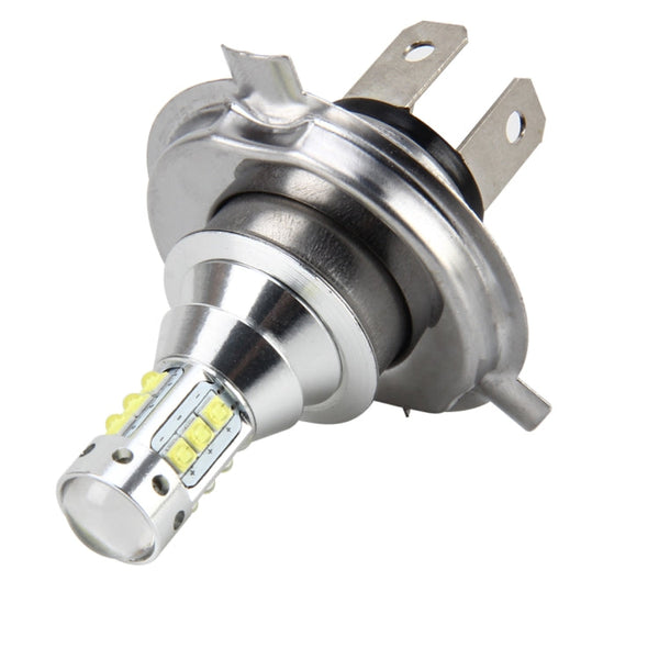 H4 50W 500 LM 6000K Car Fog Light with 16 CREE Lamps, DC 12V-24V
