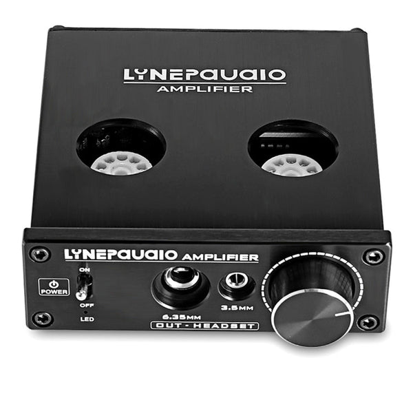 LINEPAUDIO A962 HiFi 6J9 Vacuum Tube Power Headphone Amplifier USB ASIO Sound Card, A962