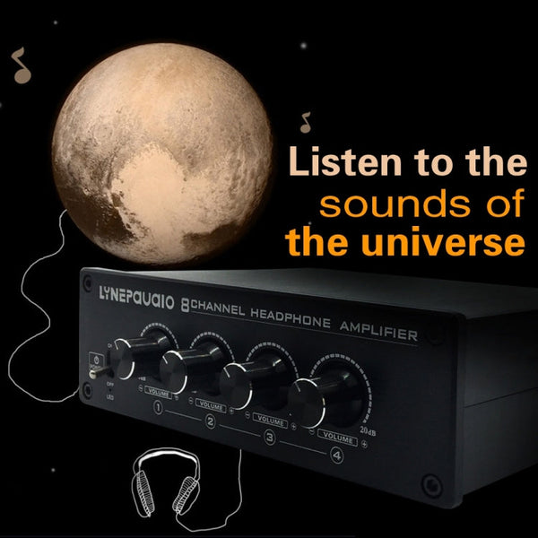 LINEPAUDIO A966 Pro Eight-channel Headphone Amplifier  Headphone Distributer Signal Amplifier, A966