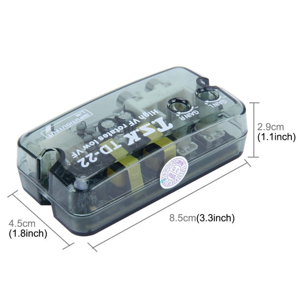 TSK TD-22 Car Stereo Speaker Level Converter, High VF Rotates Low VF