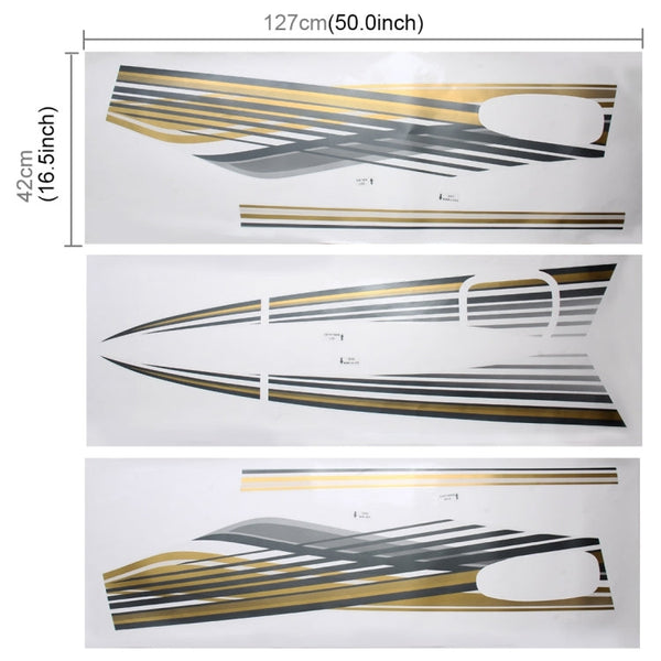 5 PCS SUV Body Decorative Strip Brand Car Streamline Shining Sticker for Nissan TERRA 2019