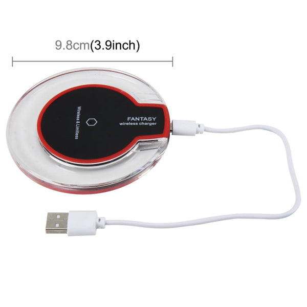 15W Safety Wireless and Limitless QI-standard Wireless Charger Fast Charging Charger with Micro USB Cable