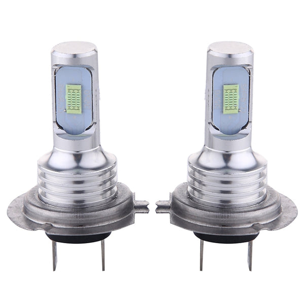 2 PCS H7 72W 1000LM 6000-6500K Super Bright White Light Car Fog LED Bulbs, DC 12-24V