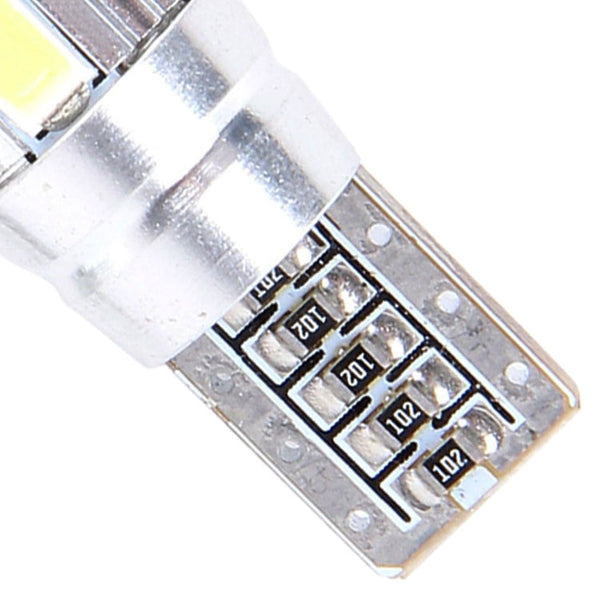 2PCS T10 3W 6 SMD 5630 LED Error-Free Canbus Car Clearance Lights Lamp, DC 12V