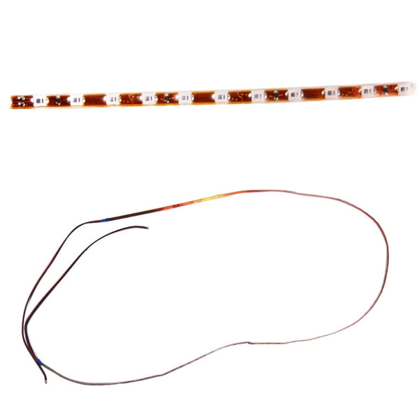 5 PCS 45 LED 3528 SMD Waterproof Flexible Car Strip Light for Car Decoration, DC 12V, Length: 90cm