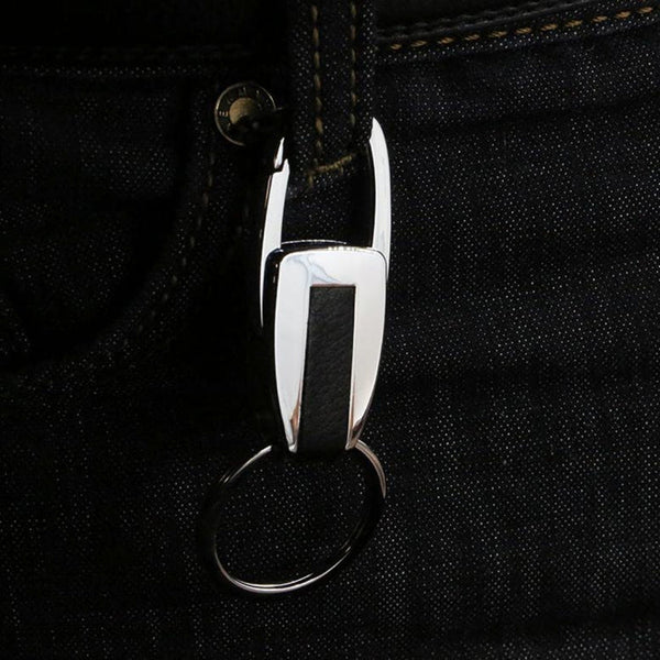 Double Ring Metal Key Chain Metal Car Key Ring Multi-functional Tool Key Holder Key Chains Rings Holder For Car Key Rings, Double Ring