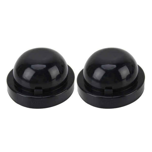 2 PCS K105 Universal Car LED Headlight HID Xenon Lamp Silicone Dust Cover Seal Caps Car Dust Cover Waterproof Dustproof Sealing Headlamp Cover for Car Retrofit, Inner Diameter: 10.5cm
