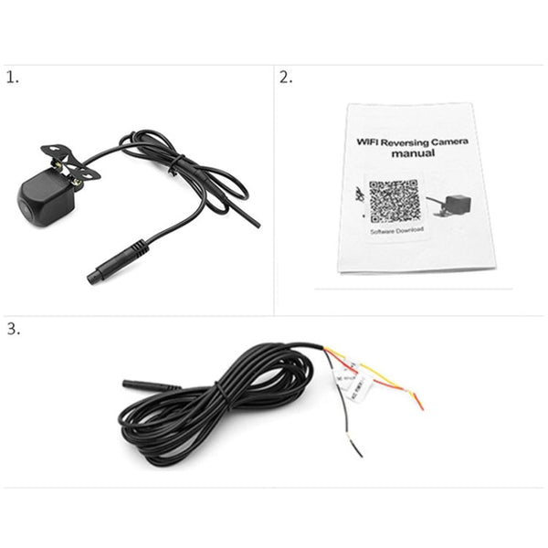 A2157 Car License Plate Frame WIFI Rear View Camera