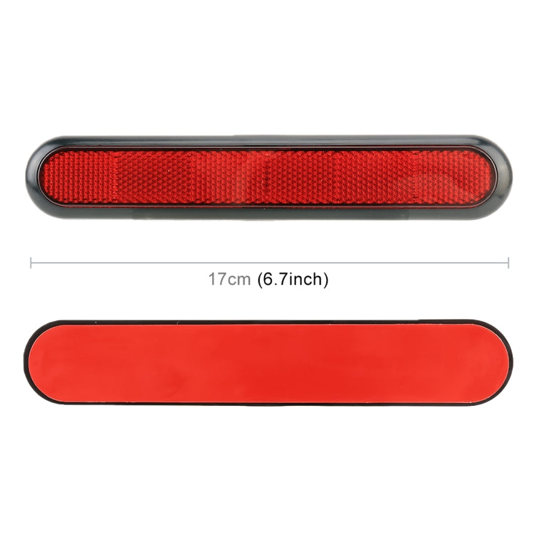 3R-2150 2 PCS Car Plastic Reflect Warning Sticker Outside Sticker, 3R-2150