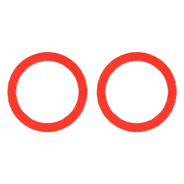 2 PCS Car Rear Horn Carbon Fiber Decorative Sticker for Jeep Grand Cherokee 2014-2017