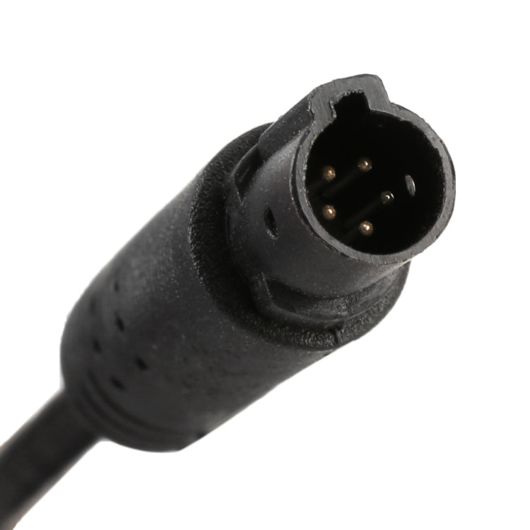 2m Universal Car 5P Reversing Camera Extension Cord Rearview Mirror Vehicle Traveling Data Recorder Video Conversion without Plug, 2m