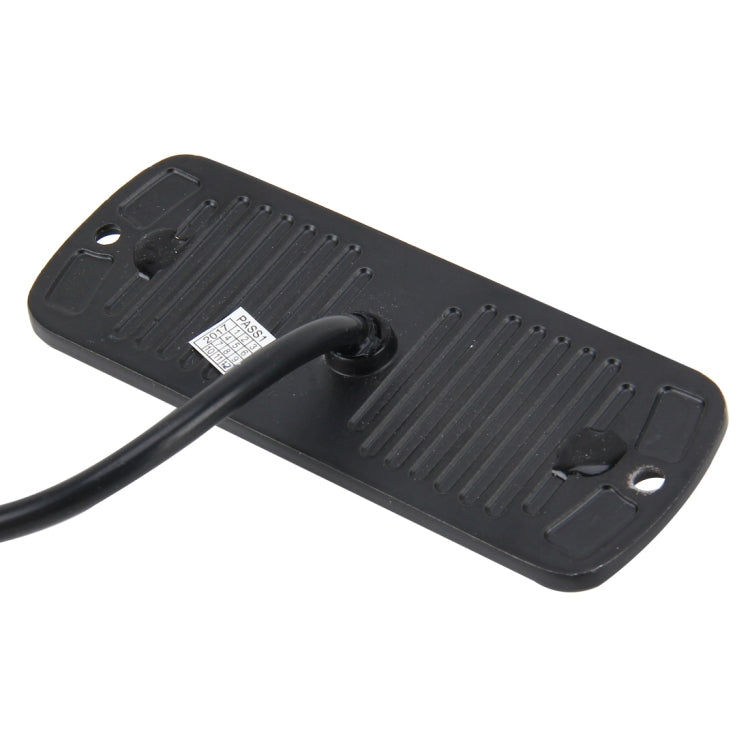 DC 12V-24V 2W 12LEDs SMD-2835 Lamps 17 Flash Patterns 3 Lines Car Flash Lamp Waterproof Car Truck Emergency Strobe Flash Warning Light, Cable Length: 90cm