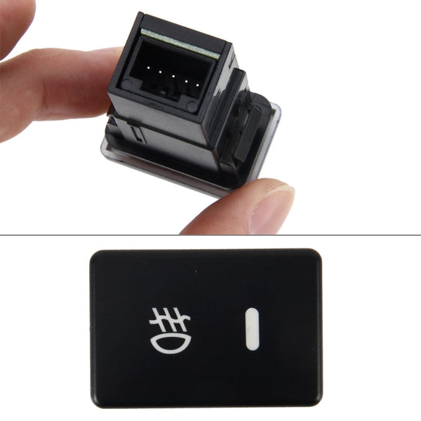 Car Fog Light Lamp Indicator 5 PIN On and Off Button Switch Control Auto Car Fog Light 5 Pin Switch On-Off Button Switch for Toyota, Small Size: 5*2.2*1.7cm