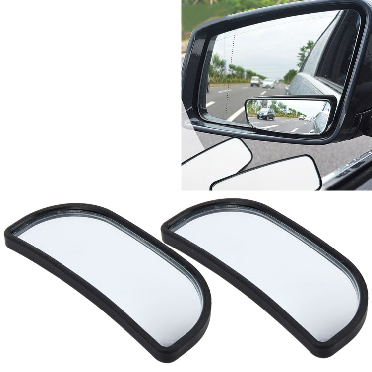 3R-066 2 PCS Car Truck Blind Spot Rear View Wide Angle Mirror Blind Spot Mirror Blind Spot and Wide Mirror, Size: 8.3*3.4cm, 3R-066