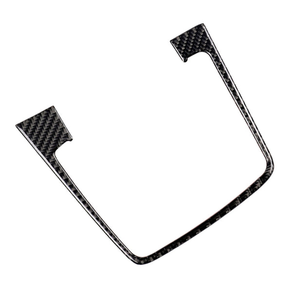 Car Carbon Fiber Gear Position Panel Frame Decorative Sticker for Volkswagen Golf 7 2018-, without Hole and Start and Stop, Left Drive